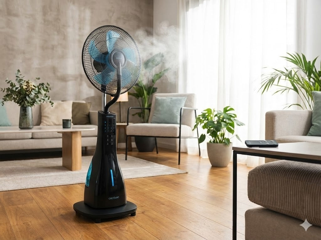 Cecotec Wassernebel-Ventilator EnergySilence 690 90W Fernbedienung 3L Tank